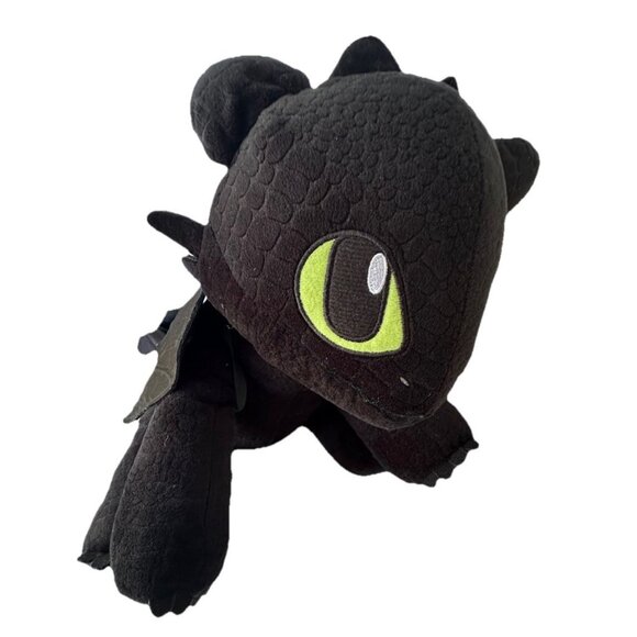 Retired Rare New Build a Bear HOW TO TRAIN YOUR DRAGON TOOTHLESS Deluxe Plush - Picture 1 of 5